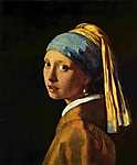 Sandro Botticelli: Leány gyöngy fülbevalóval (id: 996) bögre