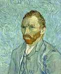 Vincent Van Gogh: Önarckép (1889) (id: 2898) bögre