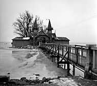 Sziget-strand, Keszthely (1958) vászonkép, poszter vagy falikép