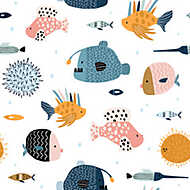 Bámulatos halak tapétaminta vászonkép, poszter vagy falikép
