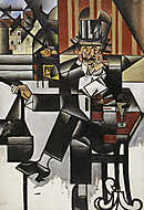 Férfi a kávéházban vászonkép, poszter vagy falikép
