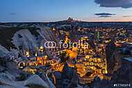 Cappadocia, Törökország tájképe vászonkép, poszter vagy falikép