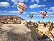 Cappadocia sziklás tája vászonkép, poszter vagy falikép