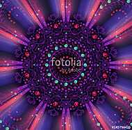 Mandala of fractal Spirits vászonkép, poszter vagy falikép