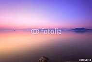 Gyönyörű naplemente a Balaton-ban vászonkép, poszter vagy falikép