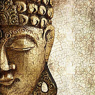 Régi Buddha vászonkép, poszter vagy falikép
