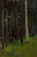 Fák az erdőben vászonkép, poszter vagy falikép