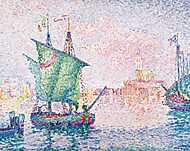 Velence, A rózsaszín felhő (1909) vászonkép, poszter vagy falikép