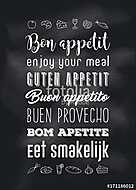 Bon appétit-2 vászonkép, poszter vagy falikép