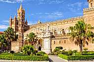 Palermo székesegyház szentelték a Szűz Mária felemlékezését vászonkép, poszter vagy falikép