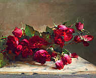 Csendélet rózsákkal vászonkép, poszter vagy falikép