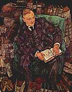 Hugo Koller portréja vászonkép, poszter vagy falikép
