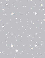 Csillagok szürke alapon tapétaminta vászonkép, poszter vagy falikép