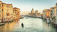 Velencei Grand Canal naplemente fényekben vászonkép, poszter vagy falikép