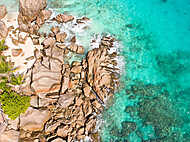 Granitfelsen am Meer vászonkép, poszter vagy falikép