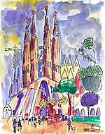 Sagrada Familia vászonkép, poszter vagy falikép