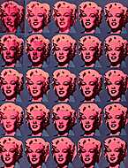 Pop art - Pink Marilyn vászonkép, poszter vagy falikép