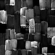 Abstract black and white background. Monochrome brush strokes texture. vászonkép, poszter vagy falikép