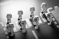 LEGO Star Wars - Klónkatonák vászonkép, poszter vagy falikép
