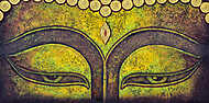buddha arc akril festmény vászonkép, poszter vagy falikép