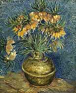 Császár virág vázában vászonkép, poszter vagy falikép
