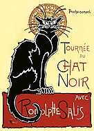 Tournée du Chat Noir vászonkép, poszter vagy falikép