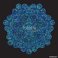 Hand drawn decorative mandala vászonkép, poszter vagy falikép