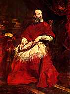 Gido Bentivoglio bíboros portréja vászonkép, poszter vagy falikép