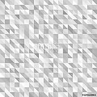 Háromszögmintázat. Zökkenőmentes vektor szürke és fehér háttér vászonkép, poszter vagy falikép