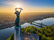 Gellért-hegy, Szabadság-szobor, Budapest vászonkép, poszter vagy falikép
