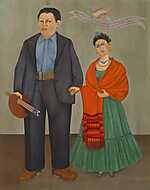 Frida és Diego Rivera vászonkép, poszter vagy falikép