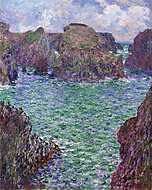Port-Goulphar, Belle-Île szigetén (1887) vászonkép, poszter vagy falikép