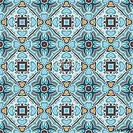 Vintage tile abstract seamless pattern vászonkép, poszter vagy falikép