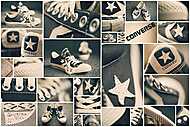 Converse tornacipők vászonkép, poszter vagy falikép