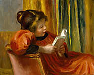 Olvasó lány (1886) vászonkép, poszter vagy falikép