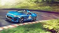 Jaguar F Type Racing vászonkép, poszter vagy falikép
