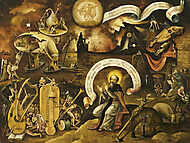 Szent Antal megkísértése vászonkép, poszter vagy falikép