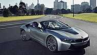 BMW i8 Silver vászonkép, poszter vagy falikép