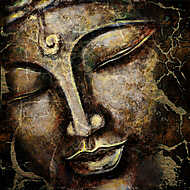 Barna Buddha vászonkép, poszter vagy falikép