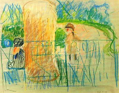 Berthe Morisot:  (id: 2000) többrészes vászonkép