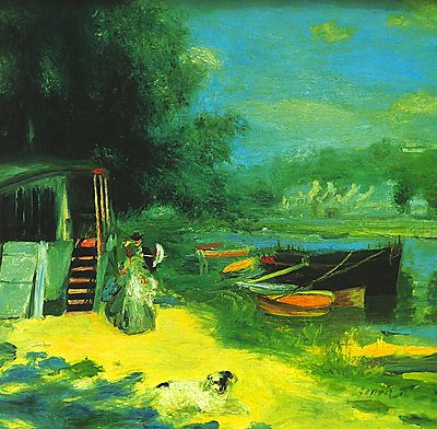 Pierre Auguste Renoir:  (id: 1402) falikép keretezve