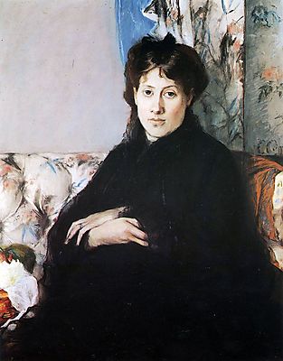 Madame Pontillon portréja - vászonkép, falikép otthonra és irodába