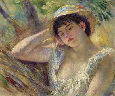 Pierre Auguste Renoir:  (id: 23503) falikép keretezve