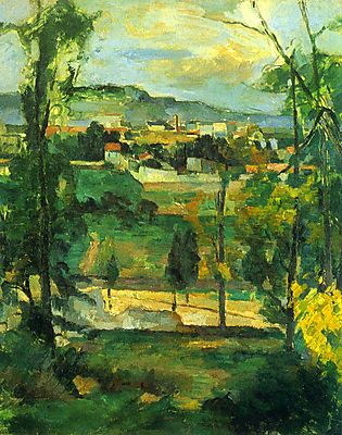 Paul Cézanne:  (id: 503) többrészes vászonkép