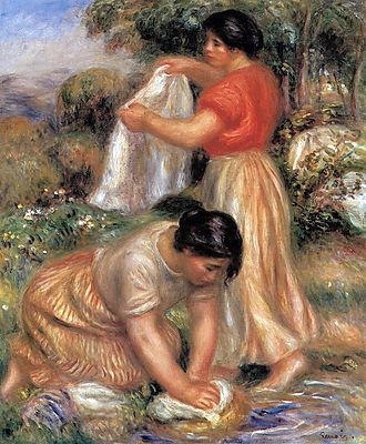 Pierre Auguste Renoir:  (id: 1404) falikép keretezve