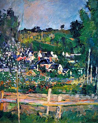 Paul Cézanne:  (id: 504) többrészes vászonkép
