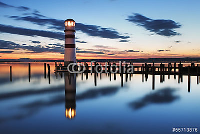 Lighthouse (többrészes kép) - vászonkép, falikép otthonra és irodába