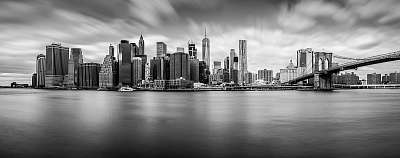 Manhattan Brooklynból (B & W) (bögre) - vászonkép, falikép otthonra és irodába