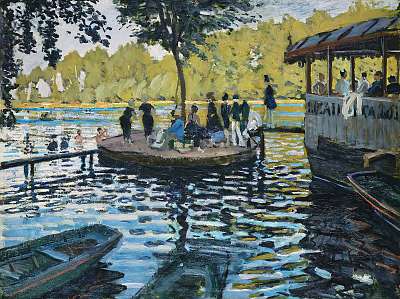 Claude Monet:  (id: 23510) falikép keretezve