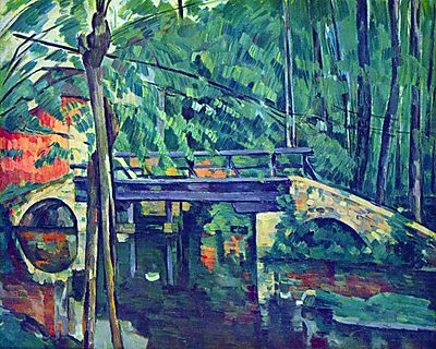 Paul Cézanne:  (id: 410) többrészes vászonkép